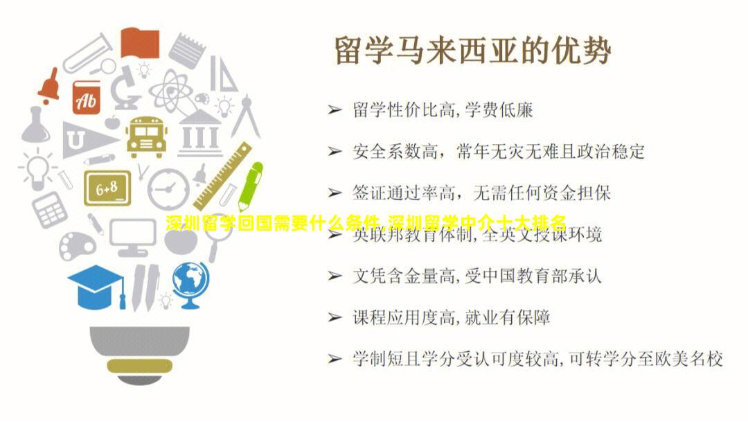 深圳留学回国需要什么条件,深圳留学中介十大排名